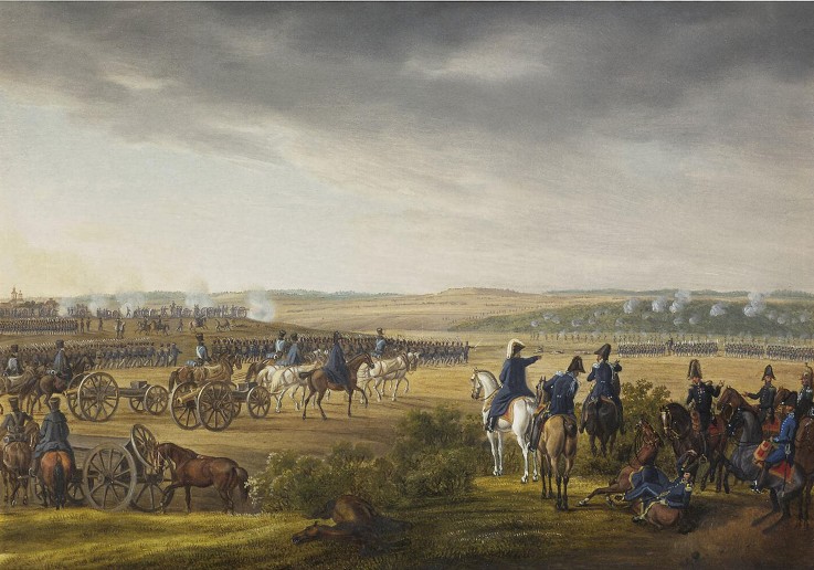 Die Schlacht von Borodino am 26. August 1812 von Albrecht Adam