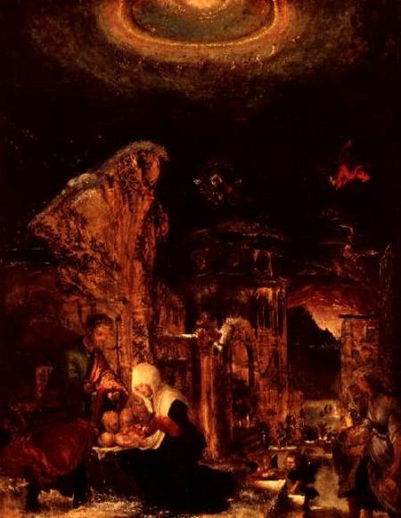 Birth of Christ (Holy Night) von Albrecht Altdorfer
