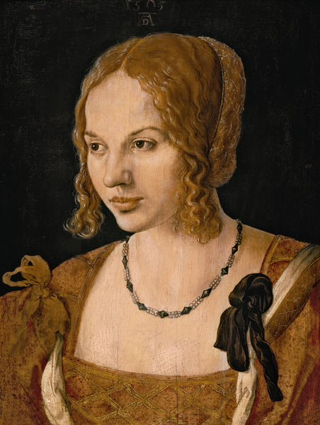 Bildnis einer jungen Venezianerin von Albrecht Dürer