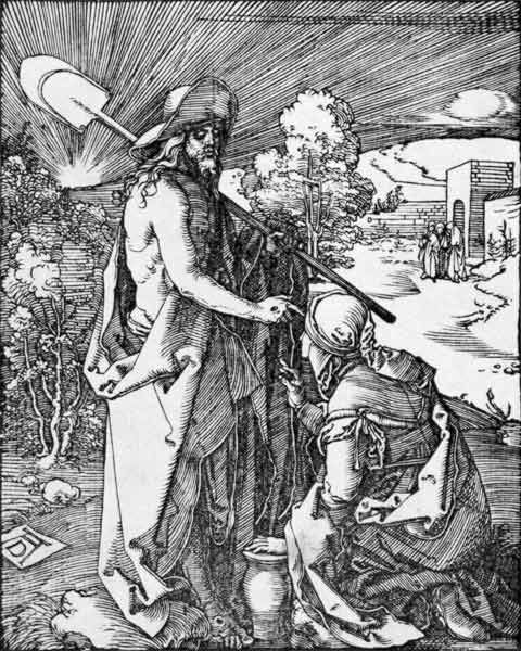 Christ as a gardener  von Albrecht Dürer