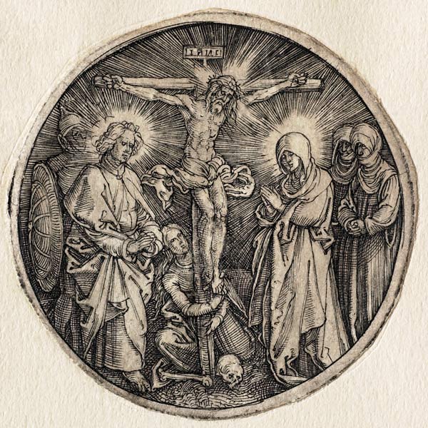 Die kleine Kreuzigung sog. „Degenknopf Kaiser Maximilians“ von Albrecht Dürer