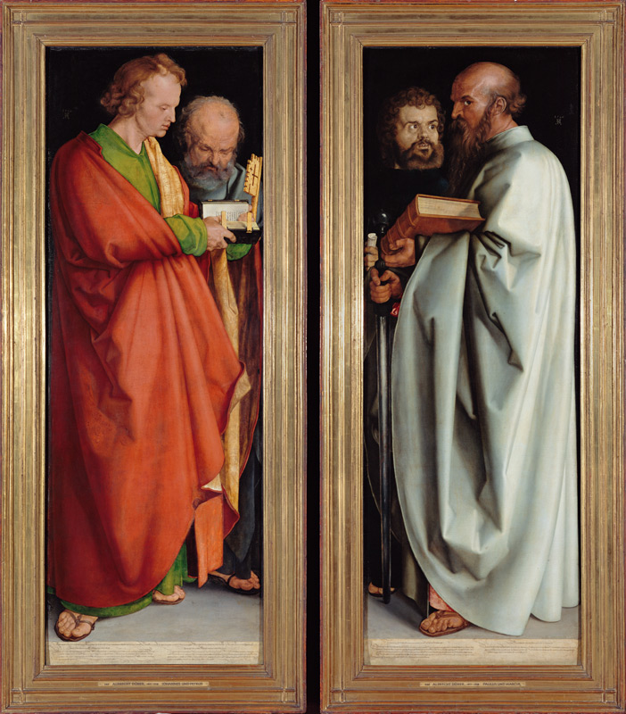Die vier Apostel von Albrecht Dürer
