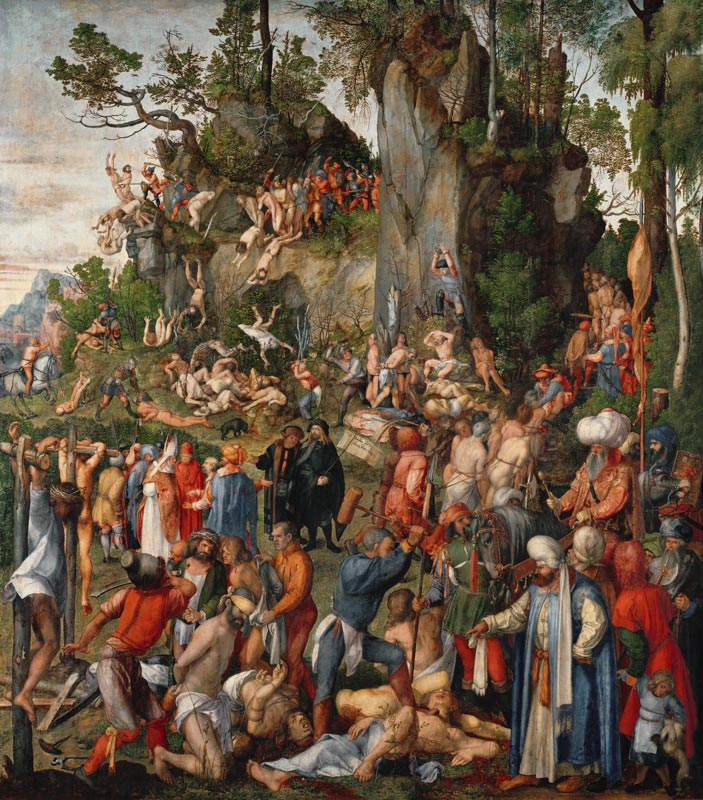 Marter der zehntausend Christen von Albrecht Dürer