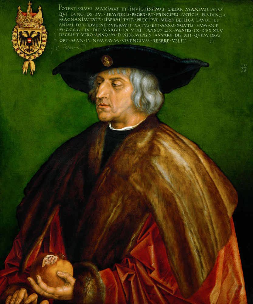 Porträt Maximilian I von Albrecht Dürer