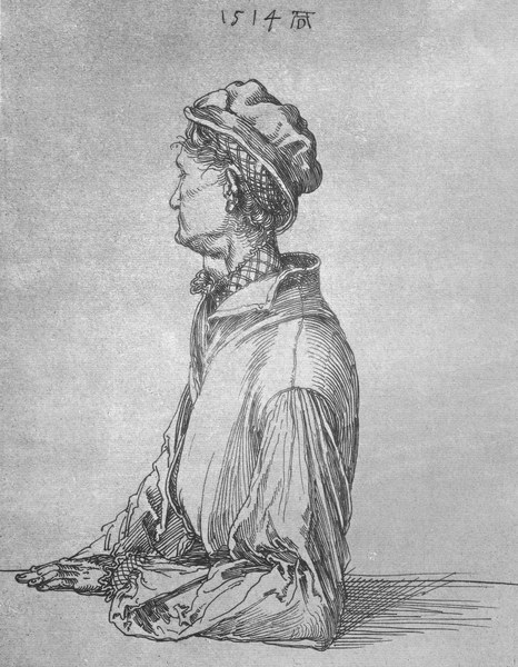 Andreas Dürer /Drawing by Albrecht Dürer von Albrecht Dürer