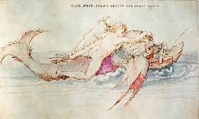 Arion wird von einem Delphin gerettet 1515