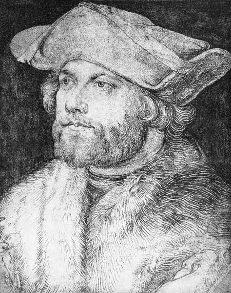 Damiao de Goes / Draw.by Dürer von Albrecht Dürer