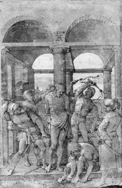 Dürer, Flagellation / fr.: Green Passion von Albrecht Dürer
