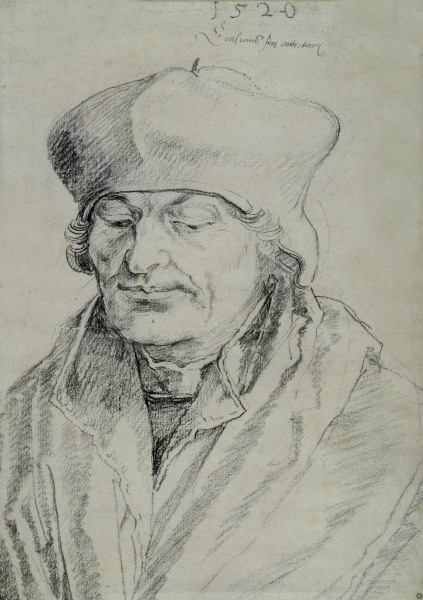 Erasmus von Rotterdam von Albrecht Dürer