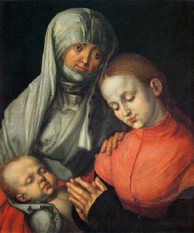 Jungfrau und Kind mit der Heiligen Anna 1519