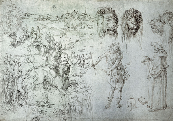 Raub der Europa von Albrecht Dürer