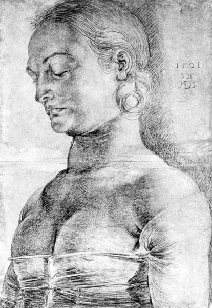 Saint Apollonia / Dürer / 1521 von Albrecht Dürer