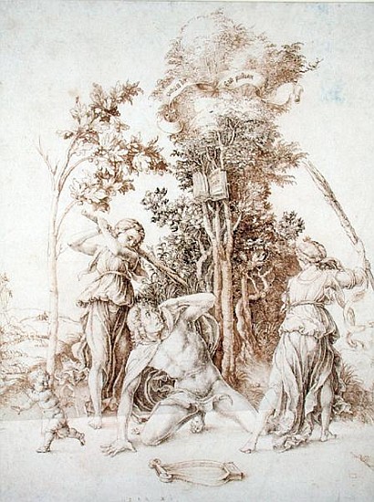 The Death of Orpheus von Albrecht Dürer