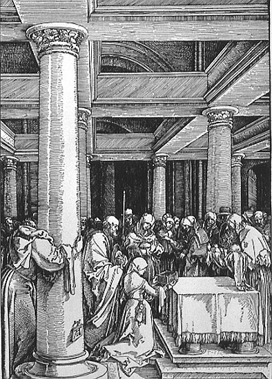 The Presentation in the Temple, c.1503/4 von Albrecht Dürer