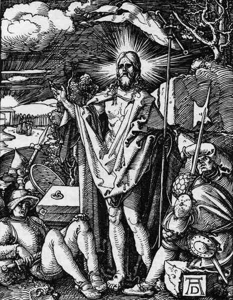 The Resurrection / Dürer / c.1509 von Albrecht Dürer