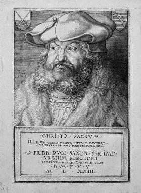 Friedrich der Weise, Kurfürst von Sachsen 1524