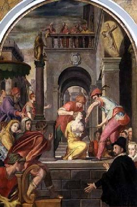 The Martyrdom of St. Agatha 1585