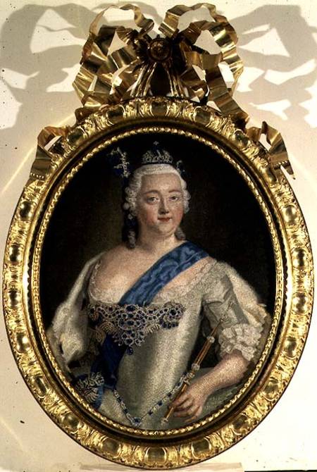 Portrait of the Empress Elizabeth of Russia von Alessandro  Cocchi