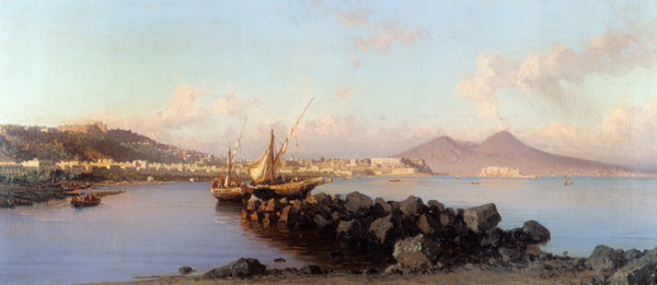 View of the Bay of Naples von Alessandro la Volpe