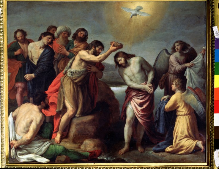 Die Taufe Christi von Alessandro Turchi