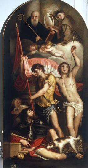 A.Varotari, Georg und andere Heilige