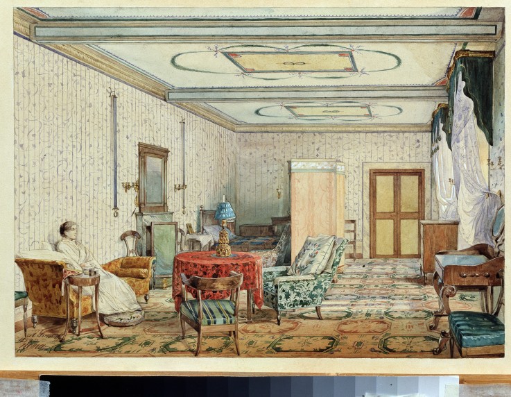 Interieur von Alexander Andrejewitsch Iwanow