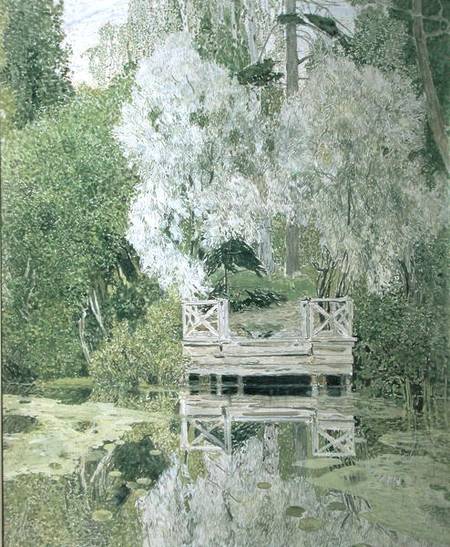 Silver White Willow von Alexander Jakowlevitsch Golowin