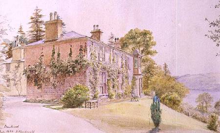 Brantwood, Cumbria, home of John Ruskin von Alexander Macdonald