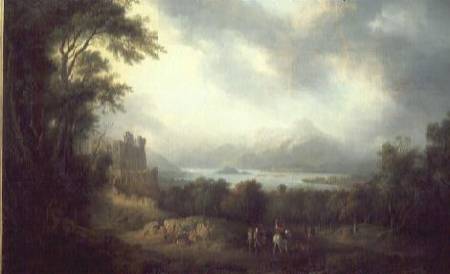 View of Loch Lomond von Alexander Nasmyth