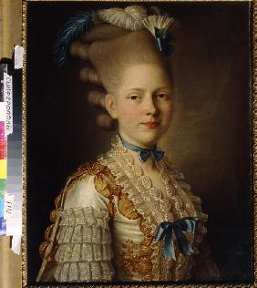 Porträt von Fürstin Ch. Obolenskaja