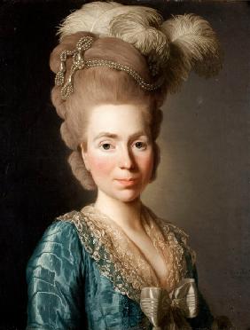 Porträt von Fürstin Natalia Petrowna Golizyna (1741-1837) 1777