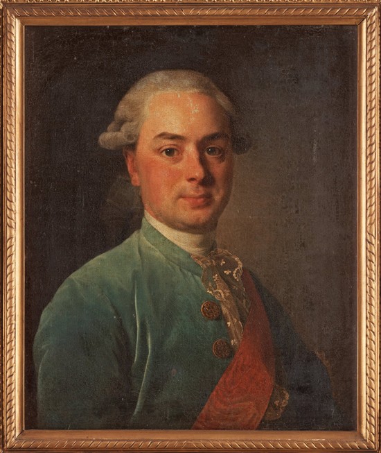 Porträt von Graf Iwan Iwanowitsch Schuwalow (1727-1797) von Alexander Roslin