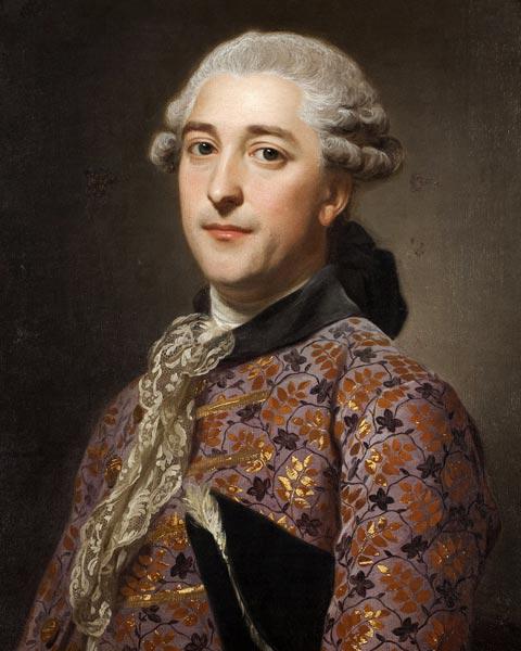 Porträt von Fürst Wladimir Borissowitsch Golizyn (1731-1799) 1762