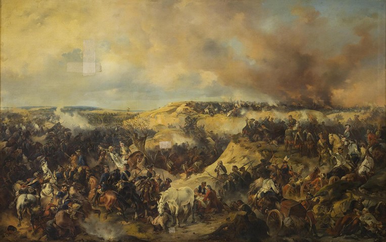 Die Schlacht bei Kunersdorf am 12. August 1759 von Alexander von Kotzebue