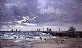 The Sea at Boulogne 1873