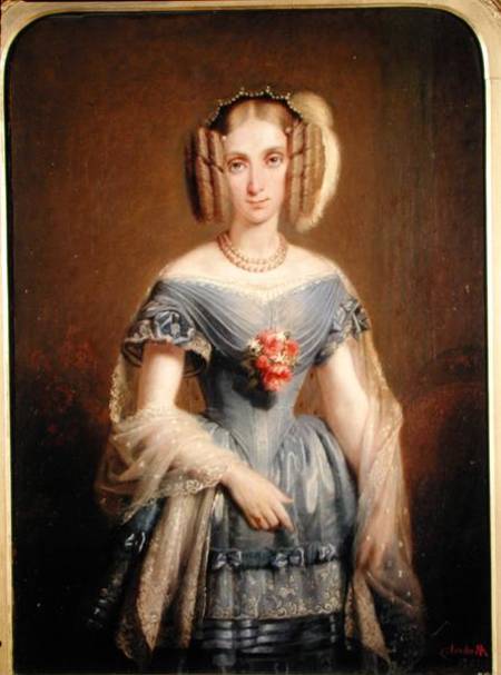 Louise-Marie d'Orleans (1812-50) von Alexandre Robert