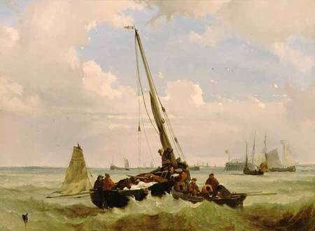 Fishing Boat in Distress von Alexandre T. Francia