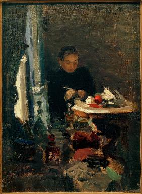 Die Mutter des Künstlers 1890