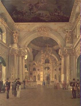 Interior of the Great Church in the Winter Palace 1829