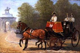 Returning from Her Majesty's Drawing Room, Hyde Park Corner 1853