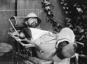 Henri de Toulouse-Lautrec (1864-1901) (b/w photo) 