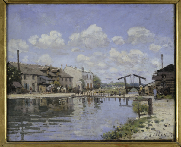 A.Sisley / Saint-Martin Canal / 1872 von Alfred Sisley