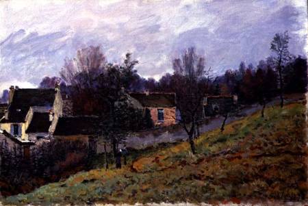 Autumn at Louveciennes von Alfred Sisley