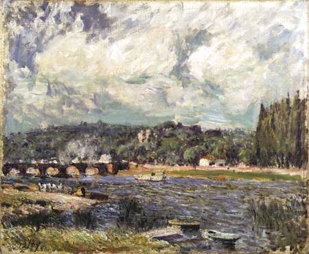 The Bridge at Sevres von Alfred Sisley