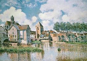 Moret-sur-Loing, the Porte de Bourgogne 1891