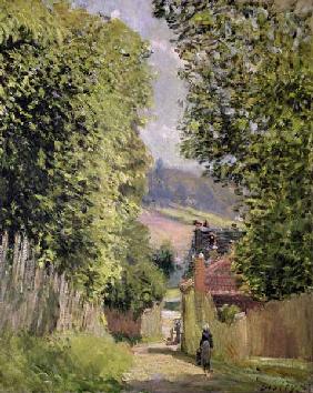 A Road in Louveciennes 1883