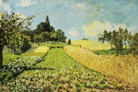 Sisley / Wheat field / 1873 (?)