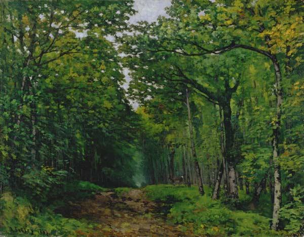 The Avenue of Chestnut Trees at La Celle-Saint-Cloud 1867