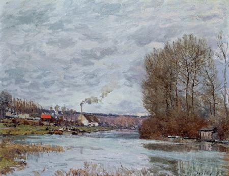 The Seine at Port Marly 1873