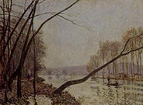 Seine-Ufer im Herbst. 1876
